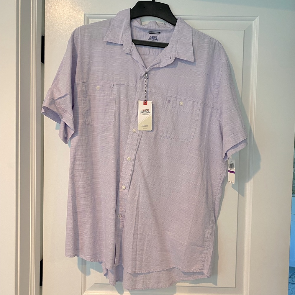 Never worn Izod Button Up
